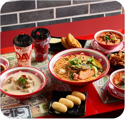 大味麻辣烫餐桌